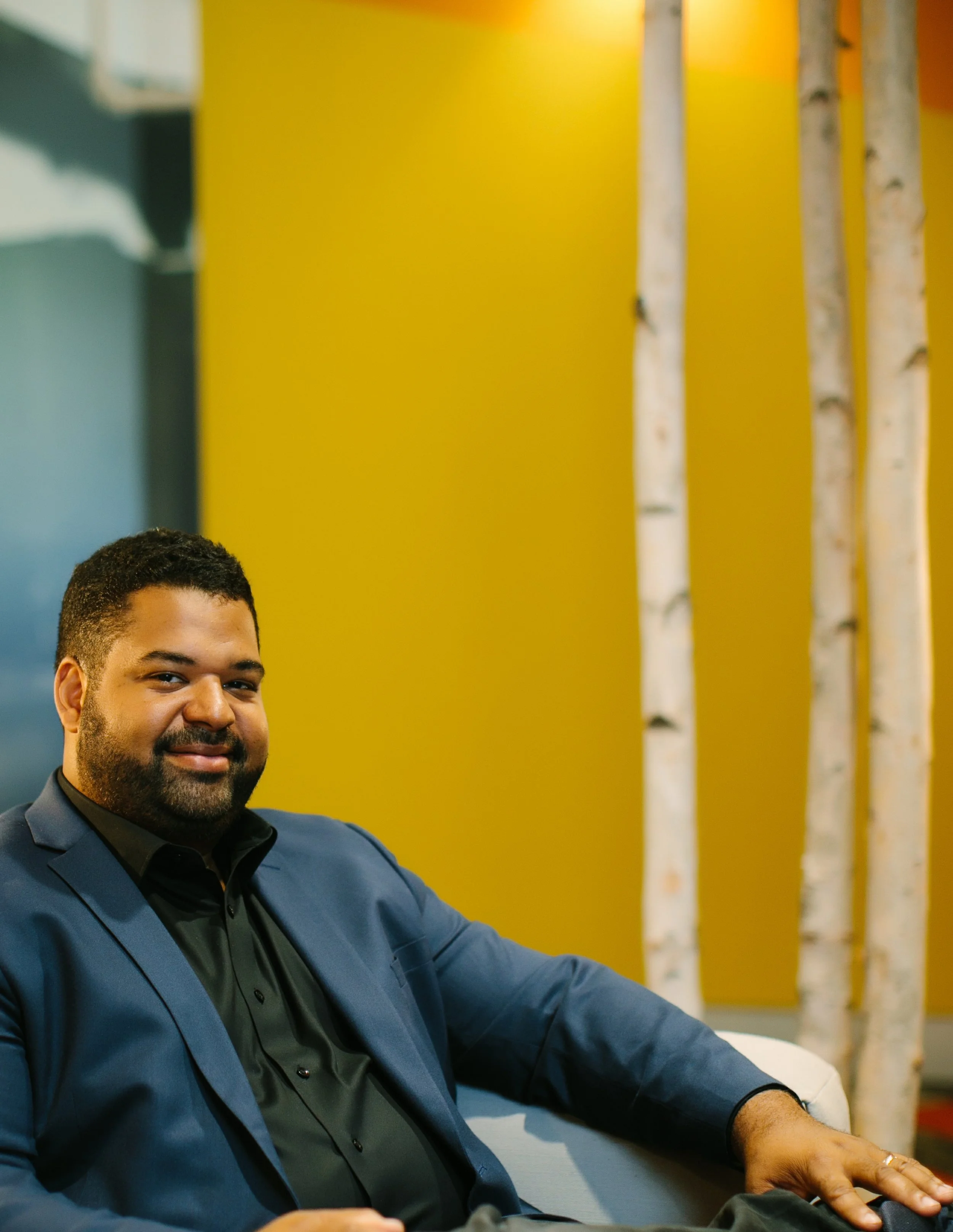 Portrait of Chris Genteel, founder of Glidelane